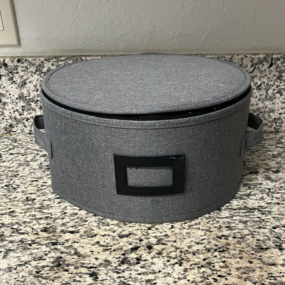 Gently Used Gray Baleine Storage Container